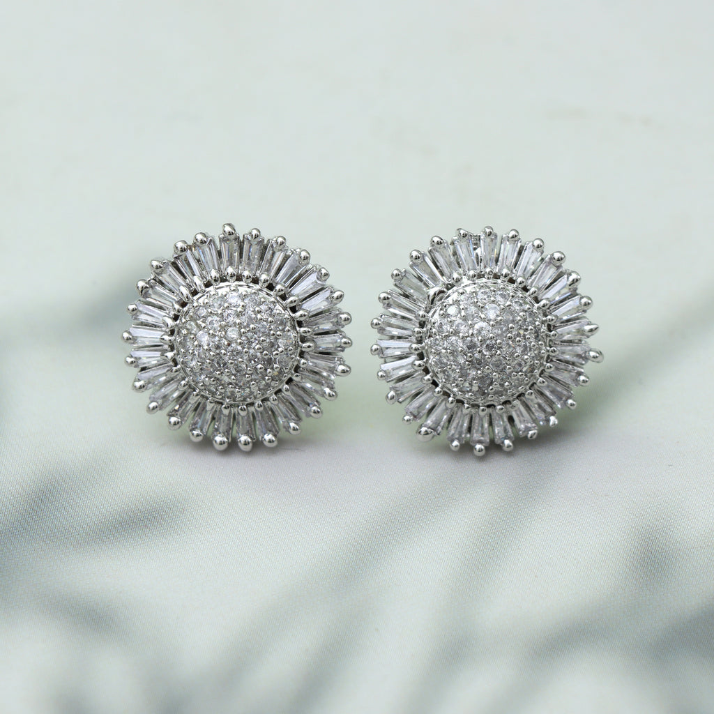 Beautiful Earrings with zircons | Immitaion Jewelry