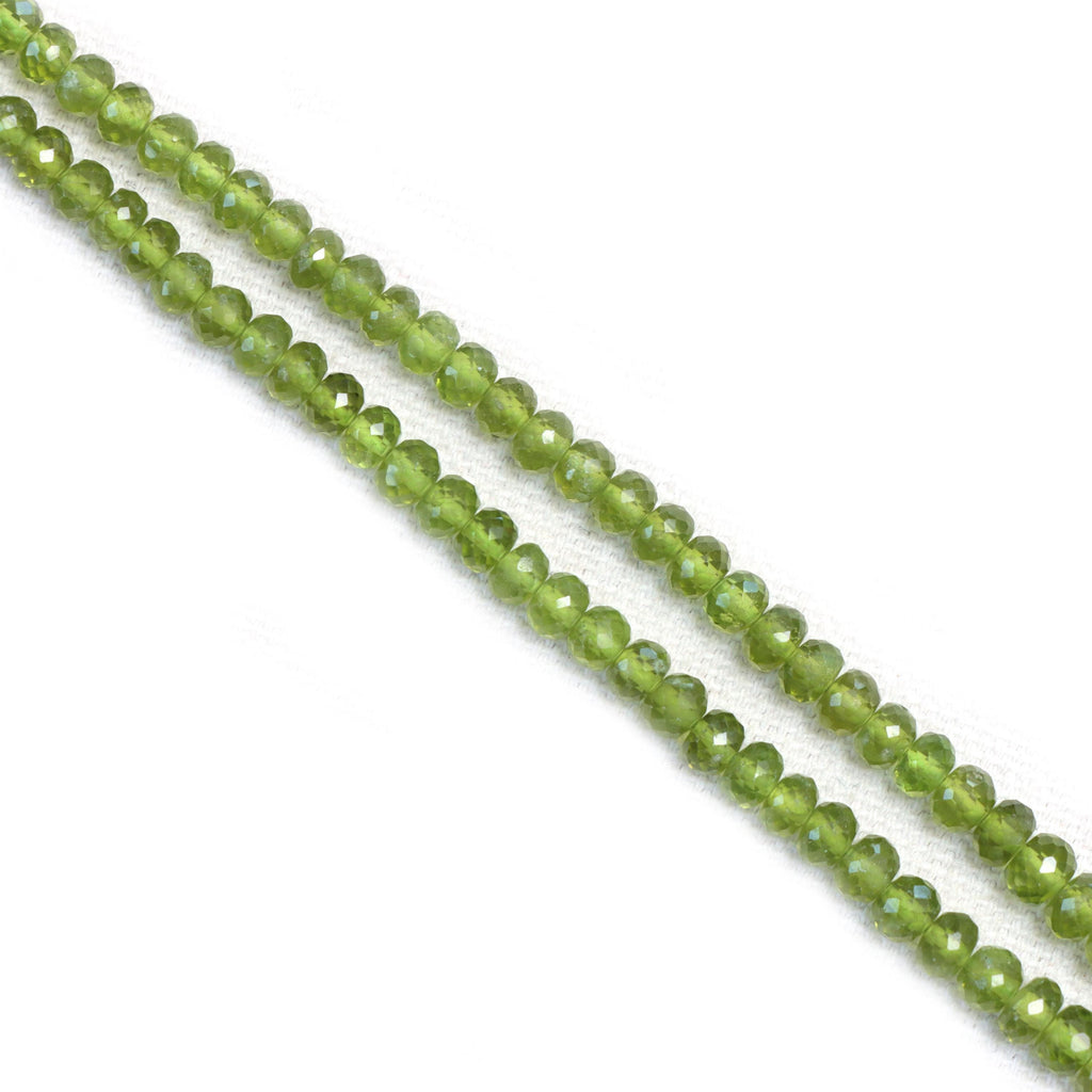 Vesonite Faceted Rondelle Beads, 3 mm To 5 mm, Vesonite Jewelry Making Beads, 16 Inches Full Strand